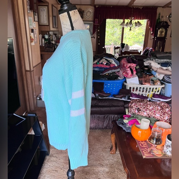 Vintage Teddy Bear Sweater Bear Heart J. J. Fargo Crew Neck 90's. - Picture 5 of 15